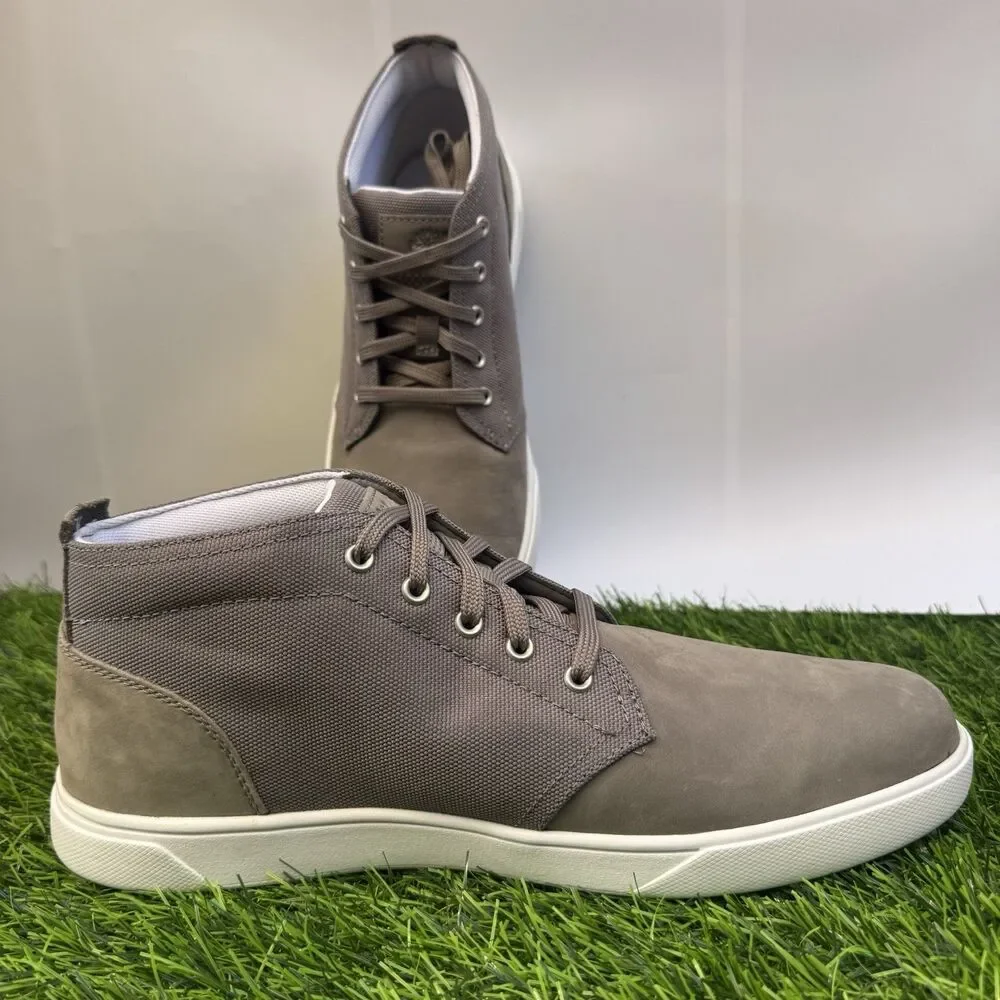 Timberland Groveton Chukka A1GIF Grey Nubuck Men 9.5 US New No Box